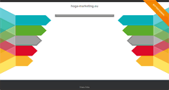 Desktop Screenshot of hoga-marketing.eu